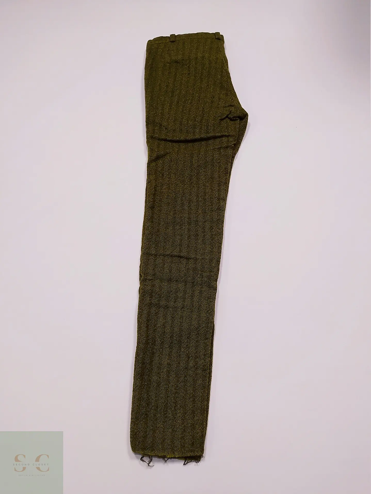 Pantalón Sastre de Tweed en Espiga Talla M (40) 3