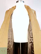 Abrigo Largo Cruzado Camel Italiano 100% Lana Virgen Talla M - Miniatura 16