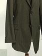 Blazer Formal de Lana Virgen en Raya Diplomática Hugo Boss Talla M/L - Miniatura 3