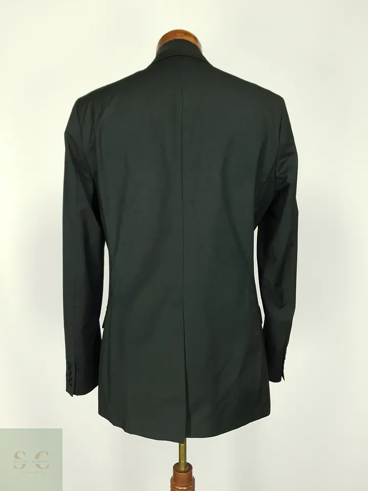Blazer Formal Monopecho Negro H&M Talla SM 8