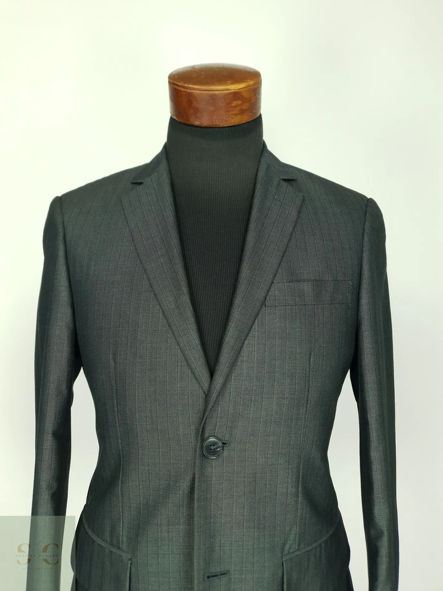 Blazer Sastre de Raya Diplomática Angelo Litrico Talla S 4