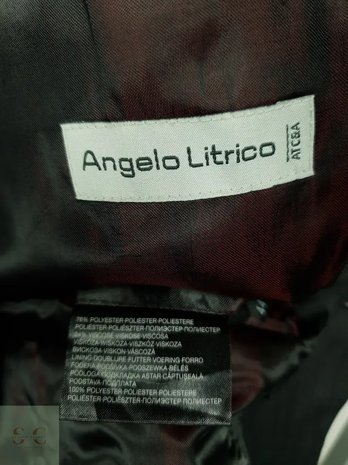 Blazer Sastre de Raya Diplomática Angelo Litrico Talla S 6