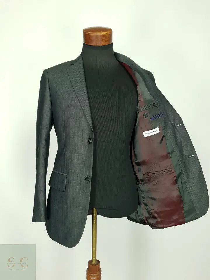 Blazer Sastre de Raya Diplomática Angelo Litrico Talla S 7