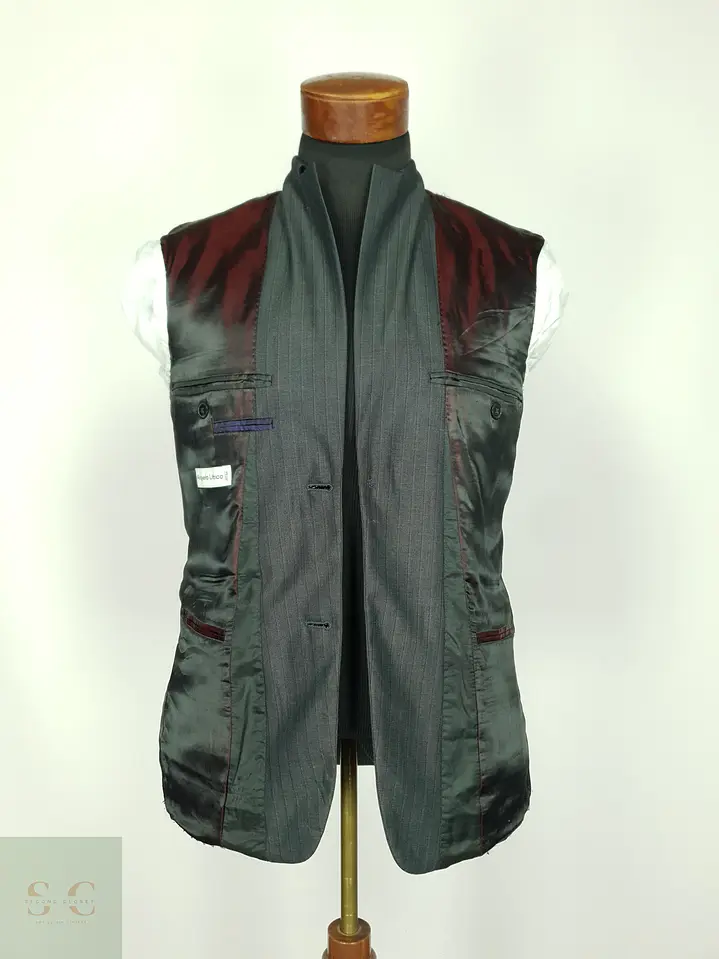 Blazer Sastre de Raya Diplomática Angelo Litrico Talla S 9