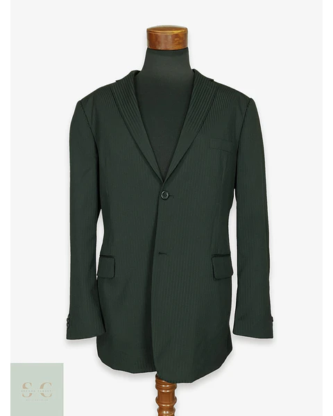 Blazer Formal de Trama Acanalada Clockhouse Talla XL