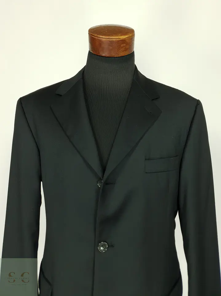 Blazer Clásico de Pura Lana Virgen Paolo Negrato Talla L 4