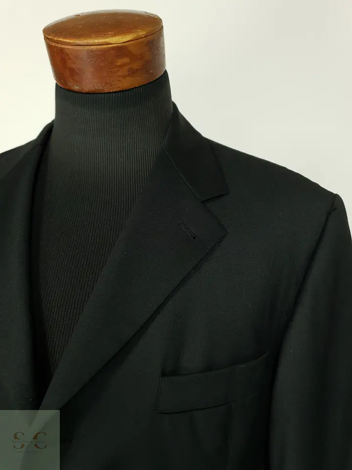 Blazer Clásico de Pura Lana Virgen Paolo Negrato Talla L 5