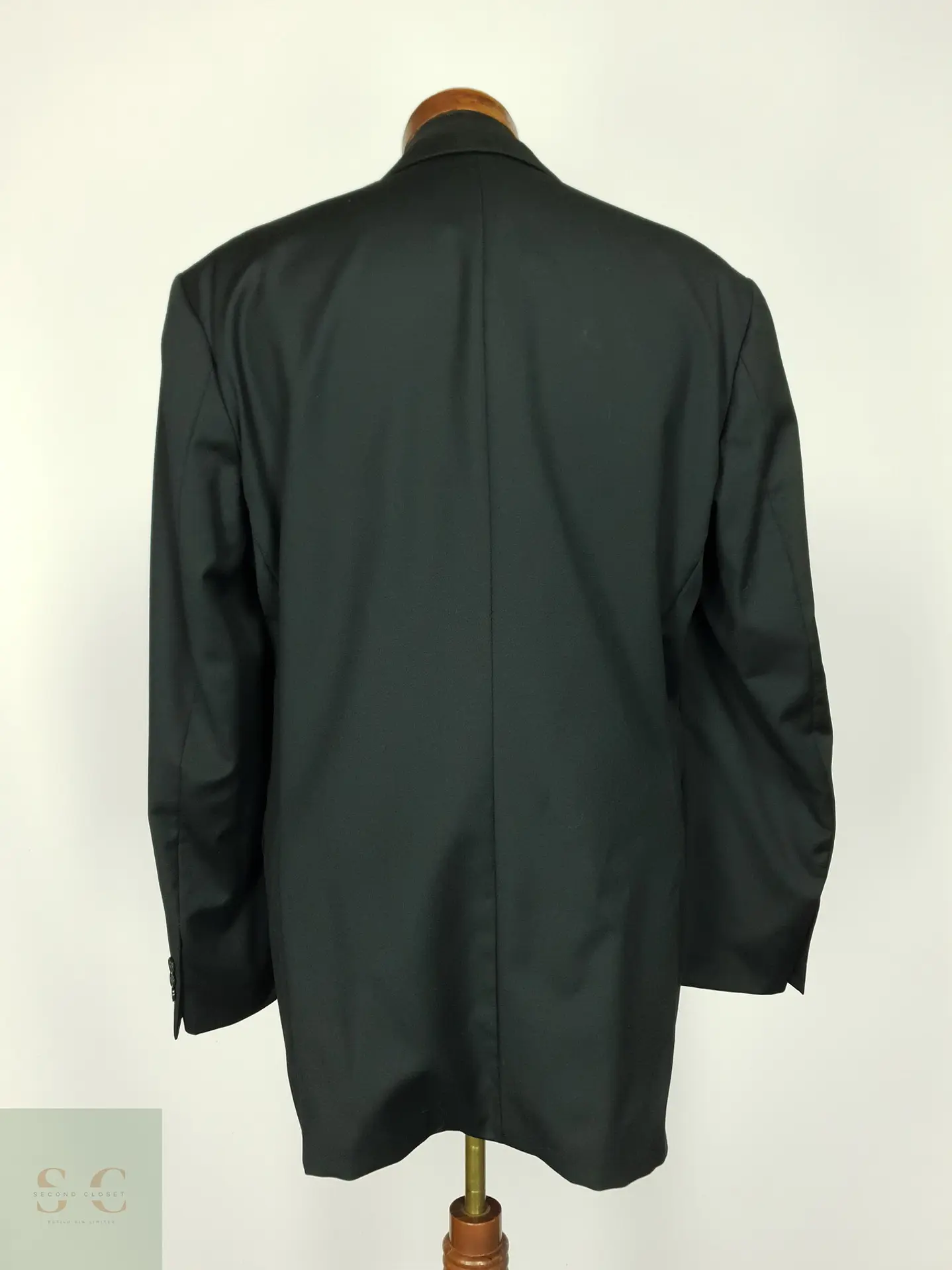 Blazer Clásico de Pura Lana Virgen Paolo Negrato Talla L 8