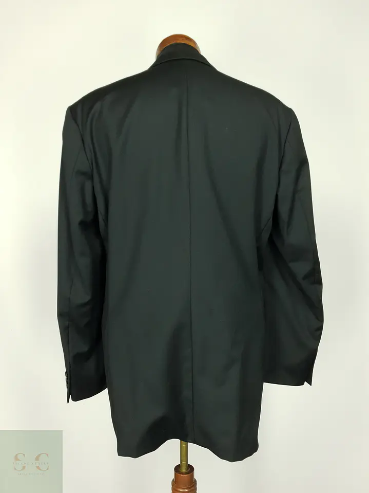 Blazer Clásico de Pura Lana Virgen Paolo Negrato Talla L 8