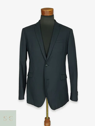 Blazer Formal de Lana y Mezcla Térmica Finshley & Harding Talla M