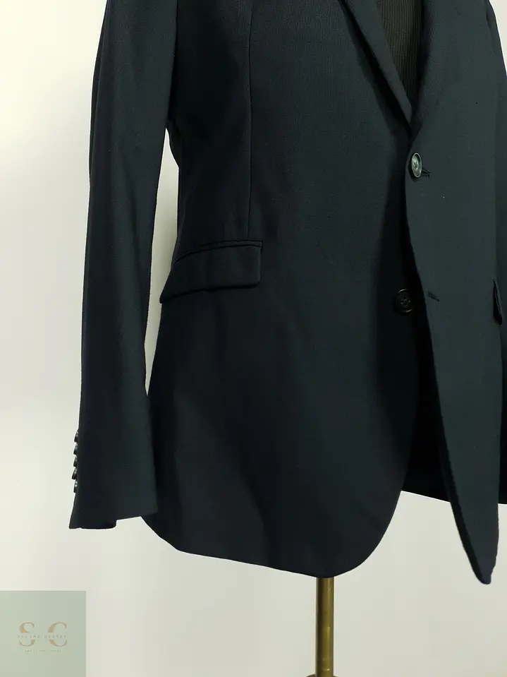 Blazer Formal de Lana y Mezcla Térmica Finshley & Harding Talla M 3