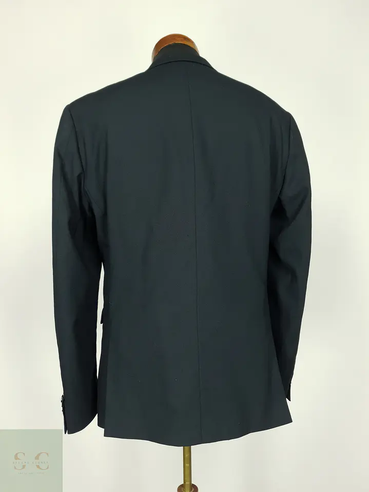 Blazer Formal de Lana y Mezcla Térmica Finshley & Harding Talla M 9