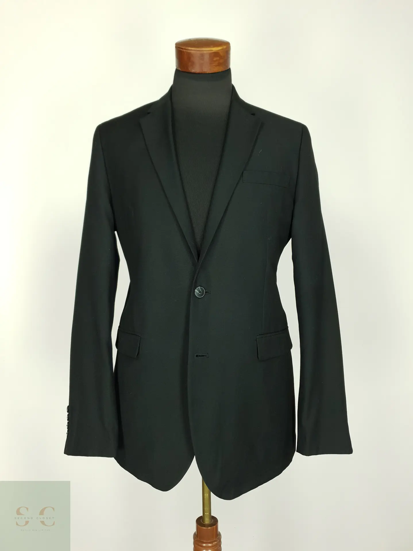 Blazer Formal de Corte Ajustado Angelo Litrico Talla S/SM 2