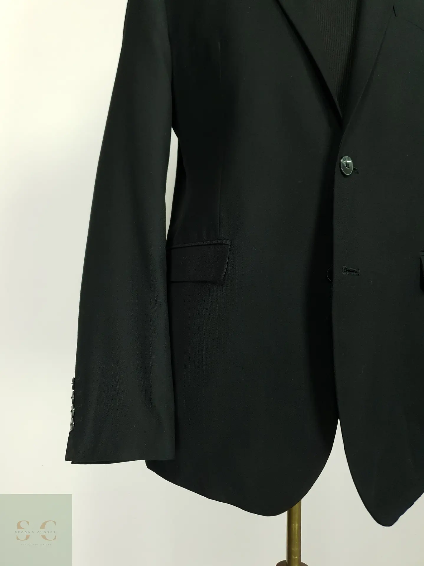 Blazer Formal de Corte Ajustado Angelo Litrico Talla S/SM 3