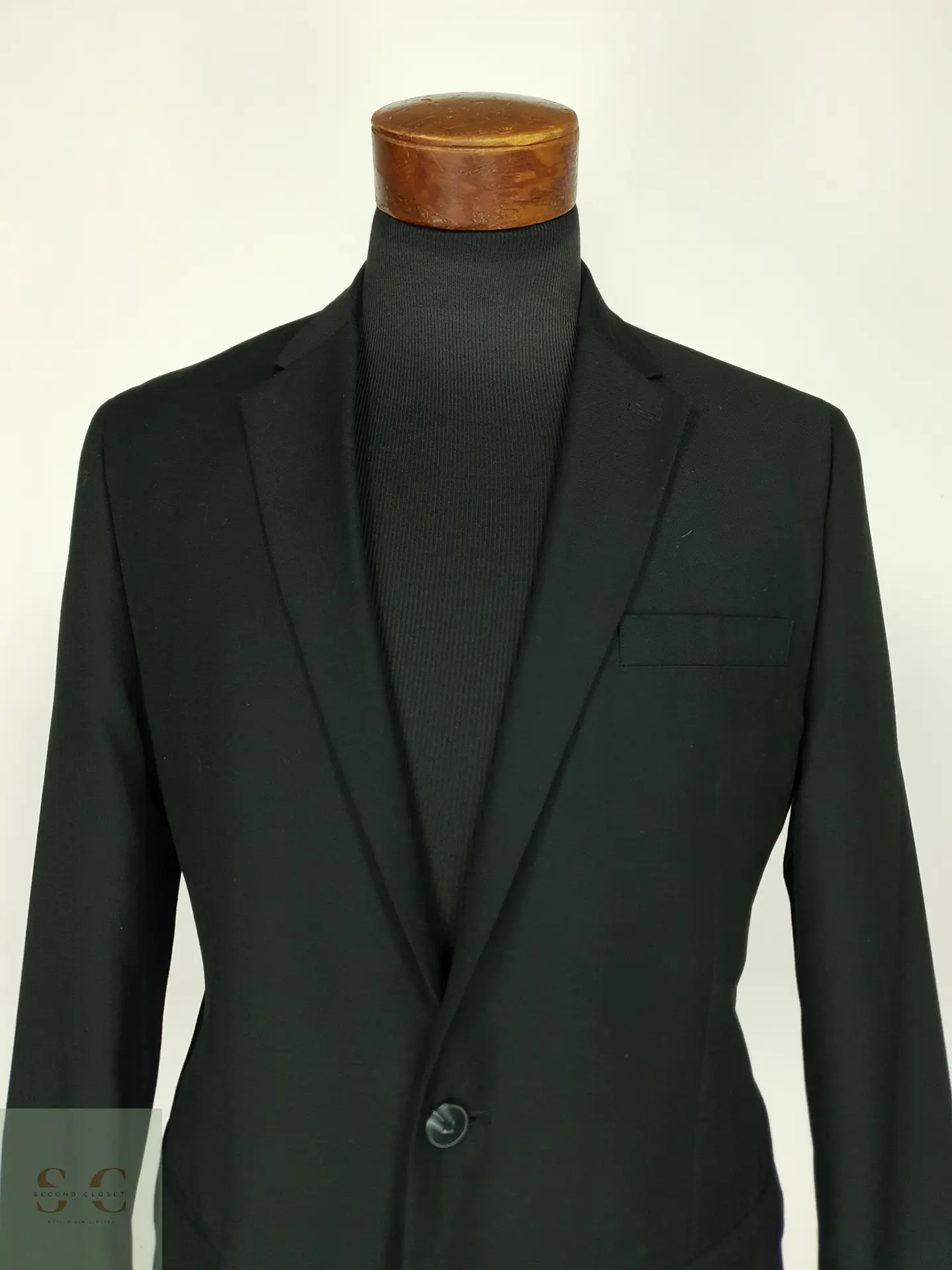Blazer Formal de Corte Ajustado Angelo Litrico Talla S/SM 4