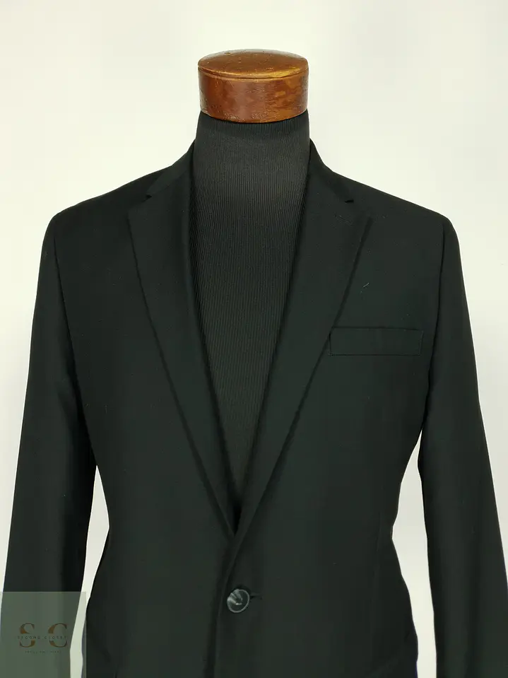 Blazer Formal de Corte Ajustado Angelo Litrico Talla S/SM 4