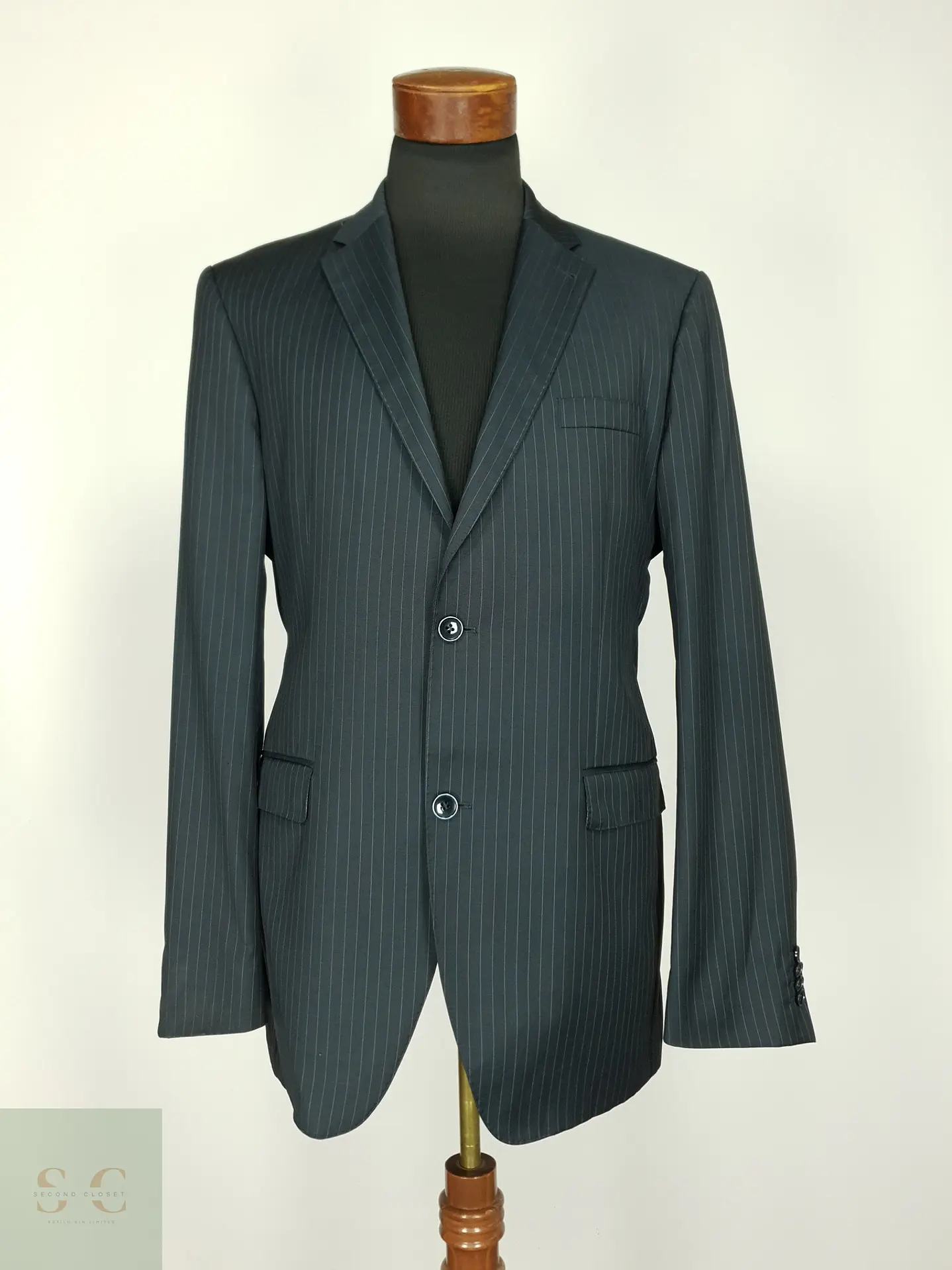 Blazer Sastre Raya Diplomática en Lana Reda Super 130's Roy Robson Talla L 2
