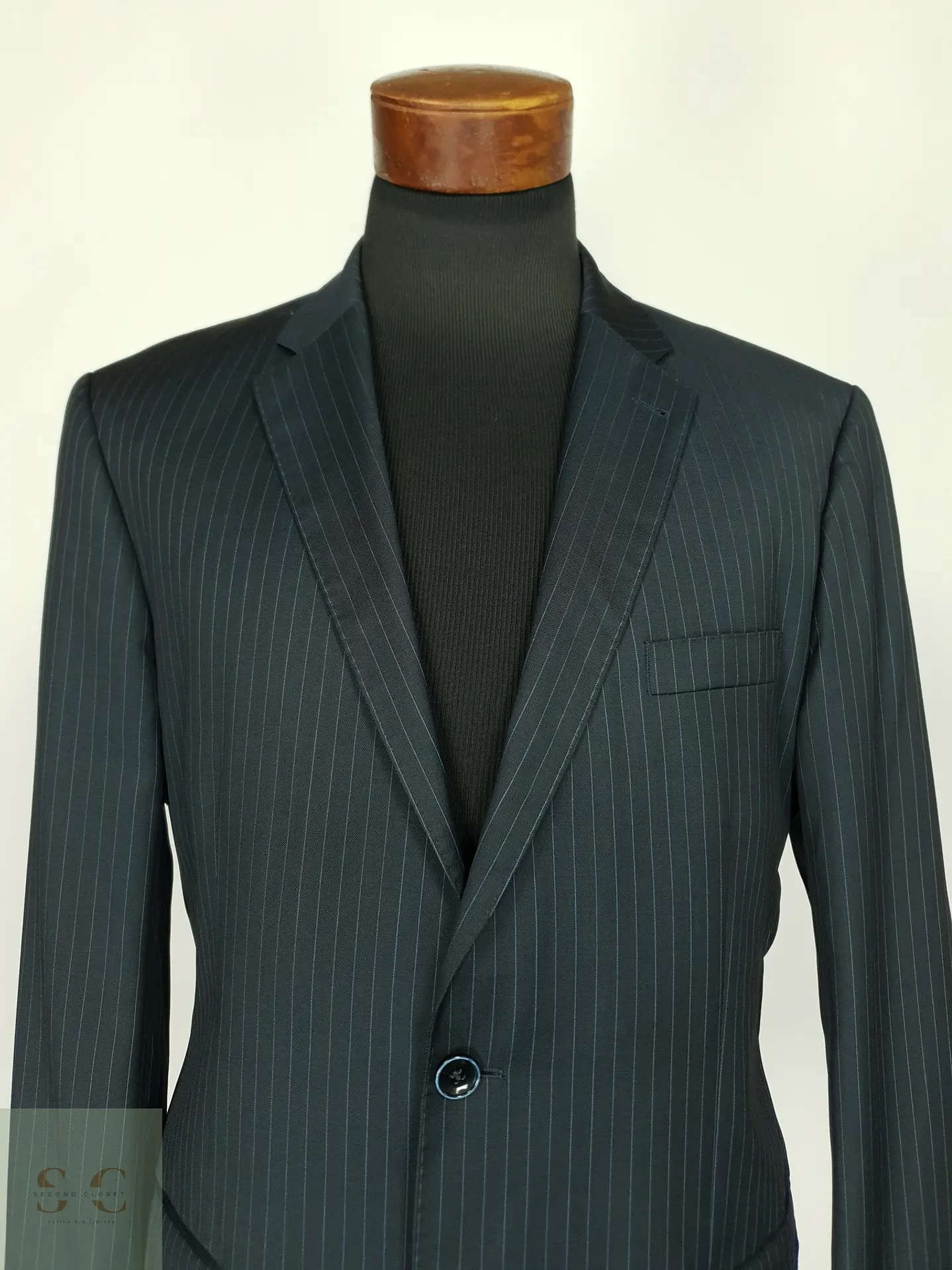 Blazer Sastre Raya Diplomática en Lana Reda Super 130's Roy Robson Talla L 4