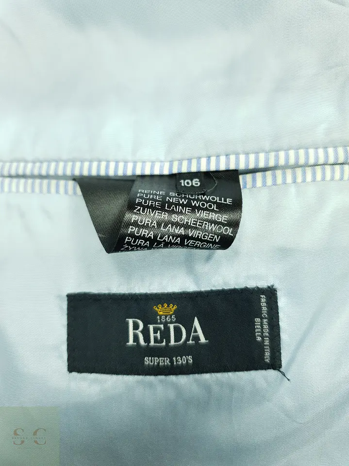 Blazer Sastre Raya Diplomática en Lana Reda Super 130's Roy Robson Talla L 6