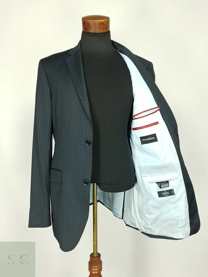 Blazer Sastre Raya Diplomática en Lana Reda Super 130's Roy Robson Talla L 8