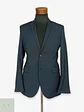 Blazer Estructurado Slim Fit Azul Marino C&A Talla S - Miniatura 1