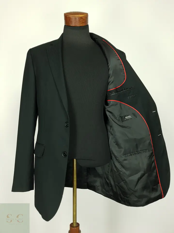 Blazer Estructurado de Dos Botones Digel Talla M 8