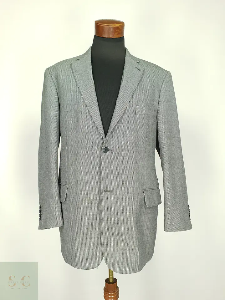 Blazer Estructurado Micropatrón Bicolor CANDA Talla L/XL 2