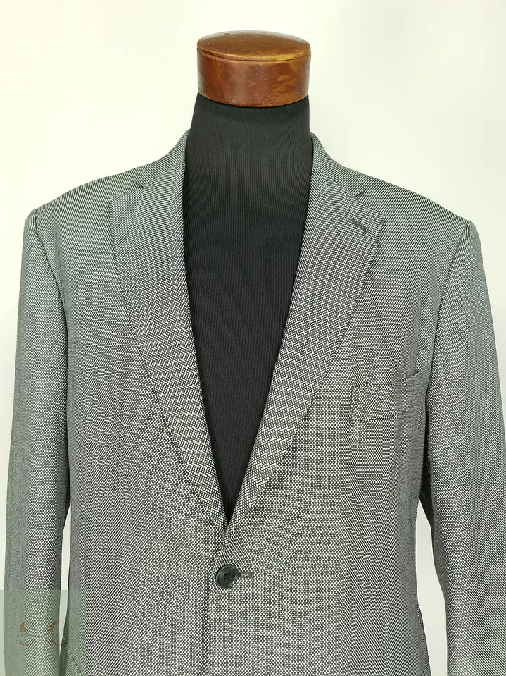 Blazer Estructurado Micropatrón Bicolor CANDA Talla L/XL 4