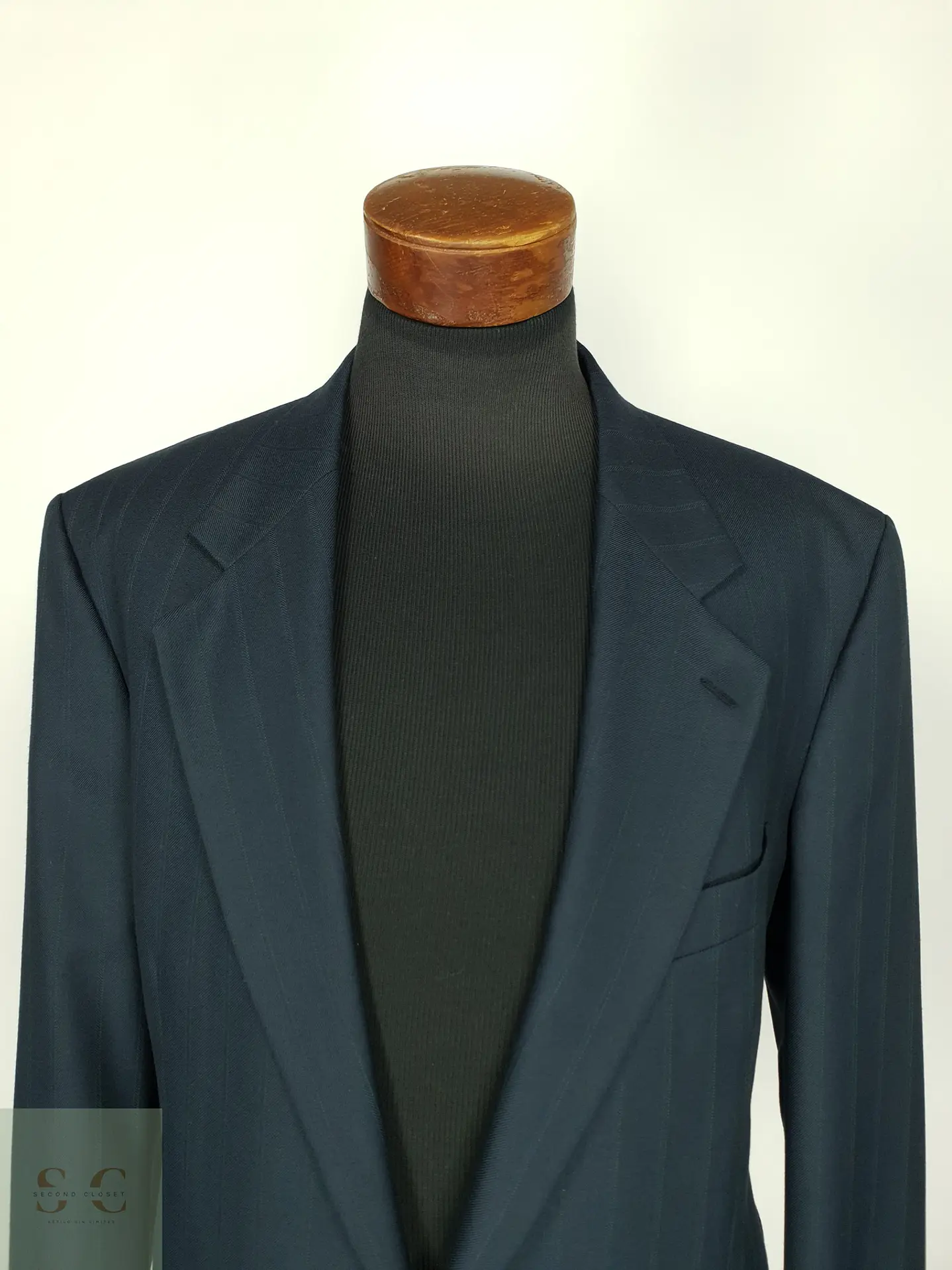 Blazer Formal en Raya Diplomática Mario Barutti Talla XL/XXL 4