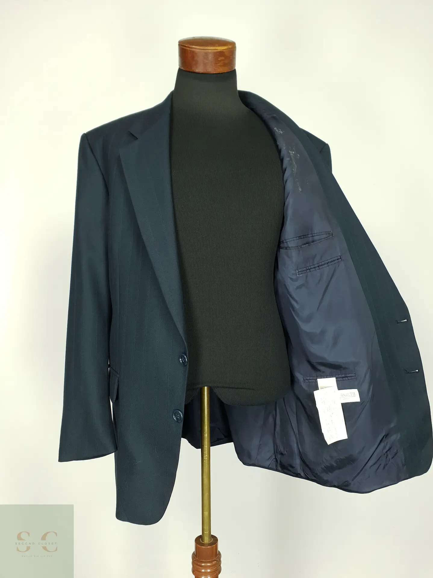 Blazer Formal en Raya Diplomática Mario Barutti Talla XL/XXL 7