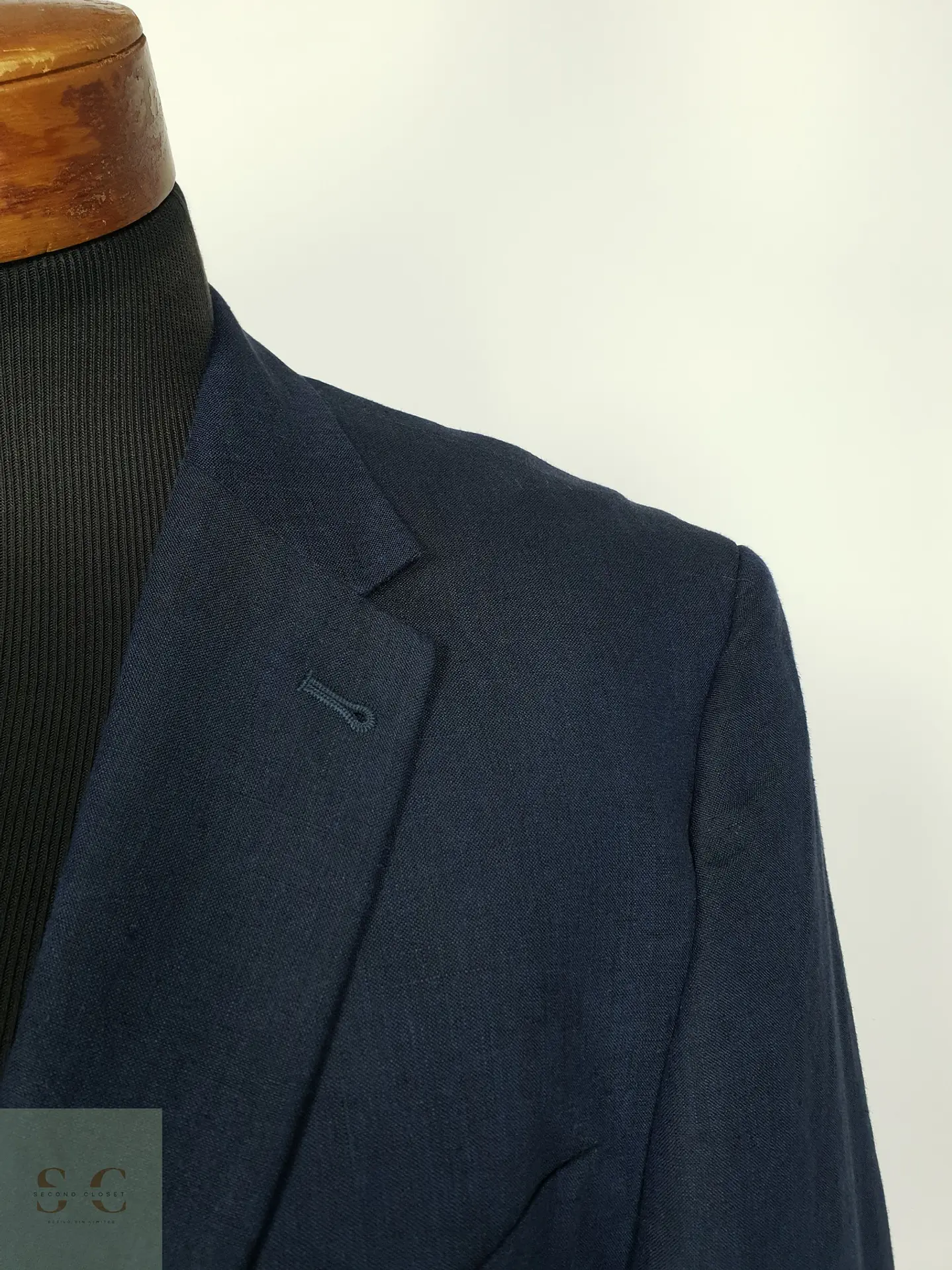Blazer Estructurado de Lino Canda Talla L/XL 5