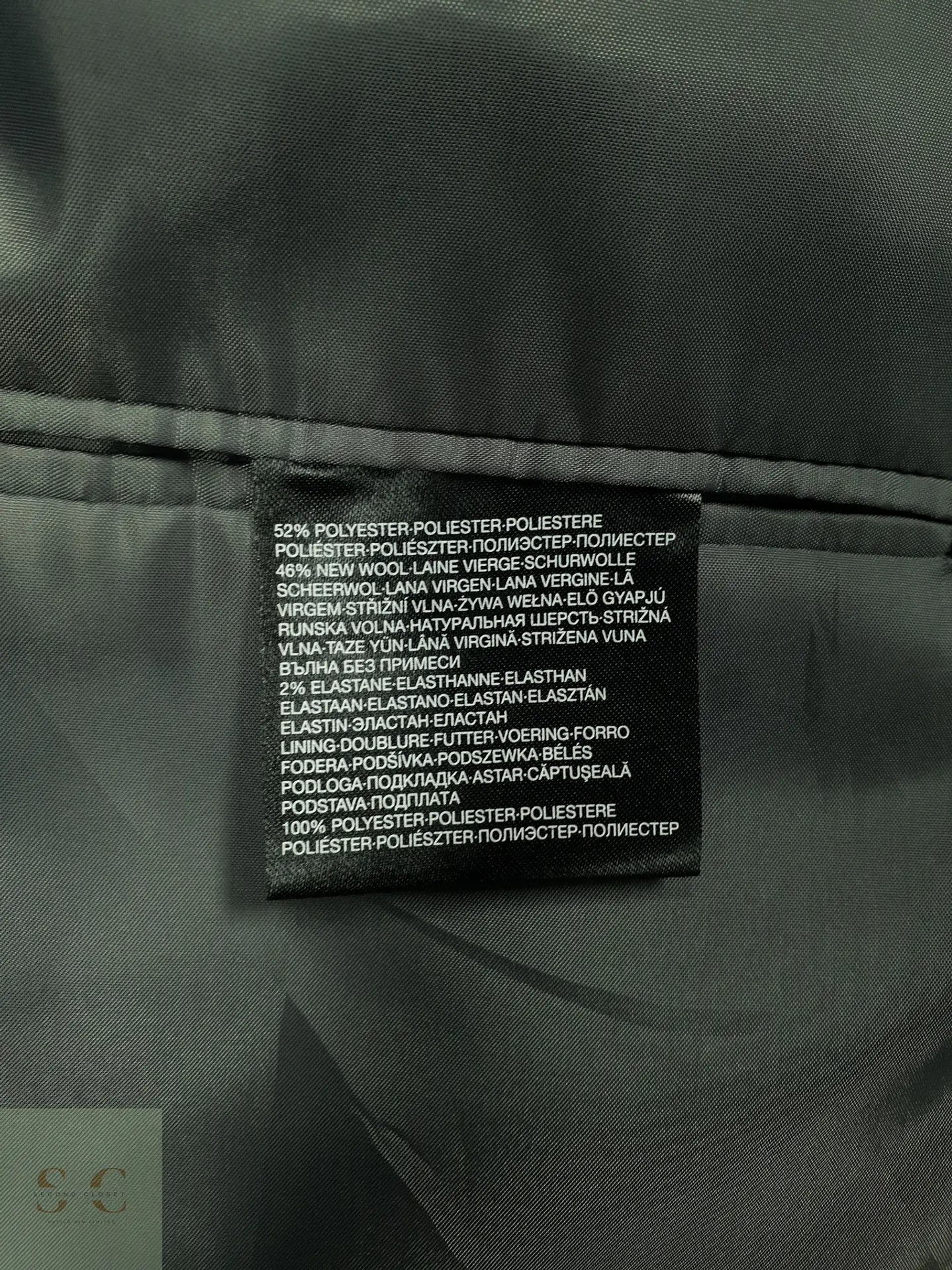 Blazer Formal de Raya Diplomática Canda Talla SM/M 6