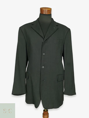 Blazer Estructurado de Tejido Texturizado 100 Cento Mila Talla XXL