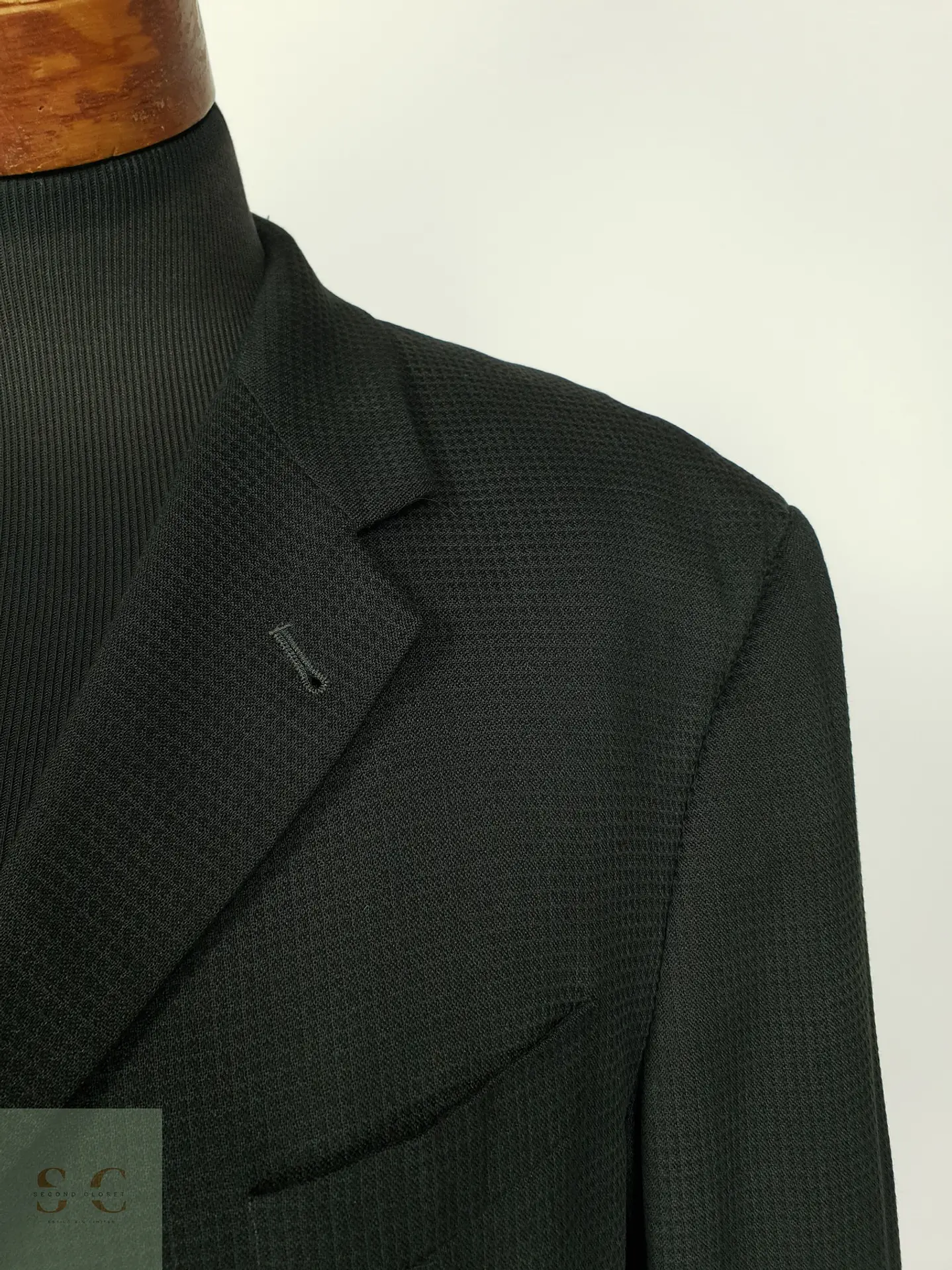 Blazer Estructurado de Tejido Texturizado 100 Cento Mila Talla XXL 5