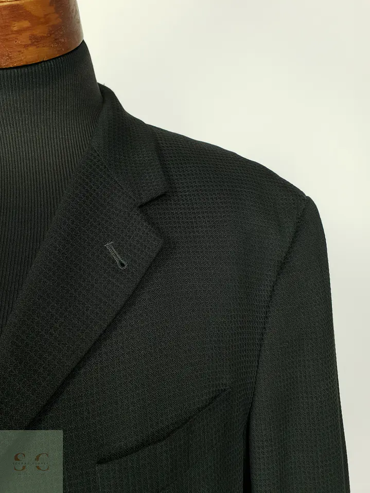 Blazer Estructurado de Tejido Texturizado 100 Cento Mila Talla XXL 5