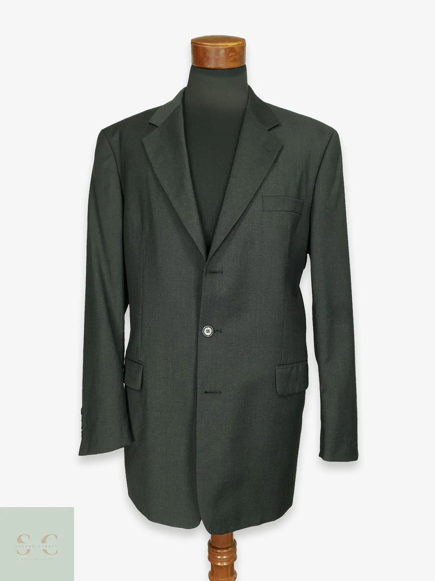 Blazer Sastre de Pura Lana Virgen Uptown Classic Talla XL 1
