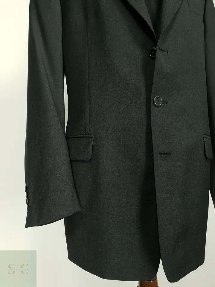 Blazer Sastre de Pura Lana Virgen Uptown Classic Talla XL 3