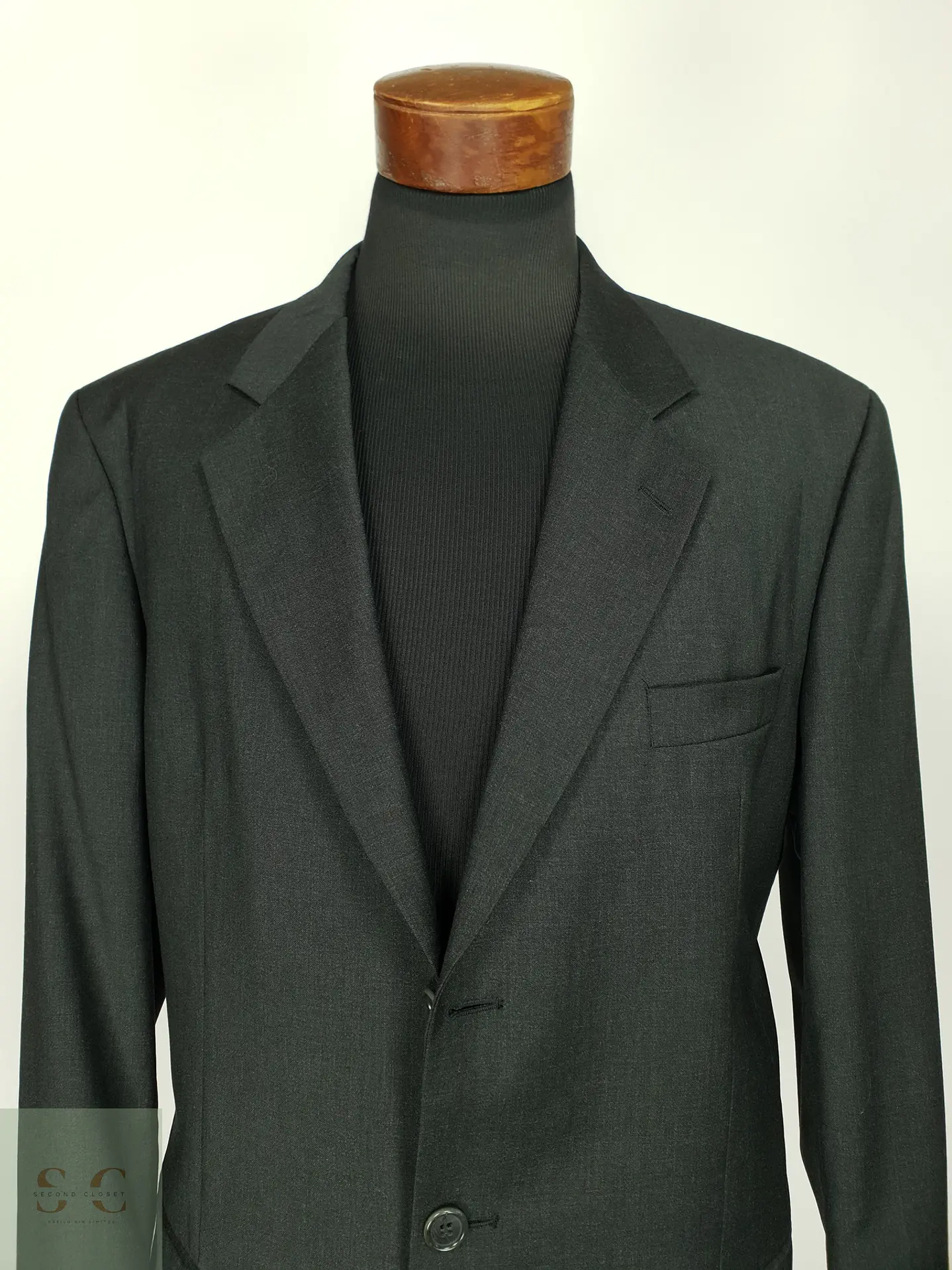 Blazer Sastre de Pura Lana Virgen Uptown Classic Talla XL 4