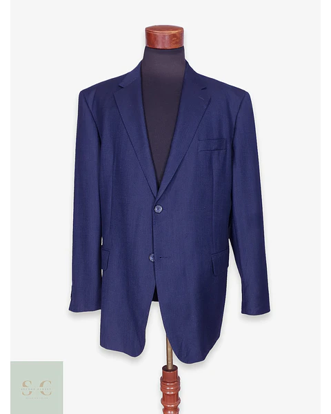 Blazer de Lana Virgen Microtexturada Tatari Design Talla XXL/XXXL