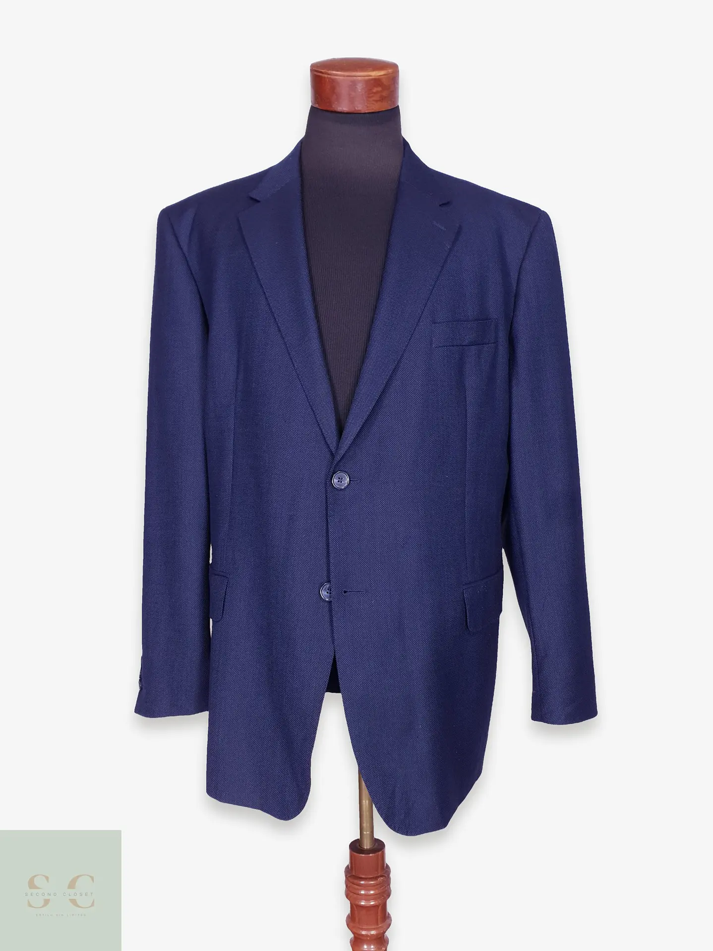Blazer de Lana Virgen Microtexturada Tatari Design Talla XXL/XXXL 1