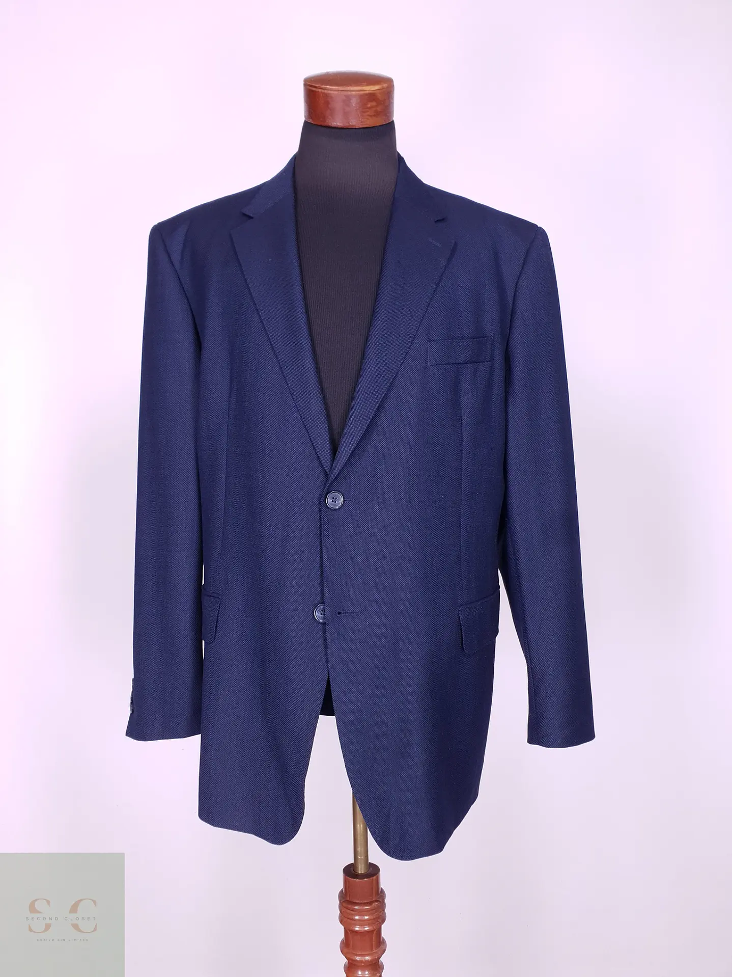 Blazer de Lana Virgen Microtexturada Tatari Design Talla XXL/XXXL 2