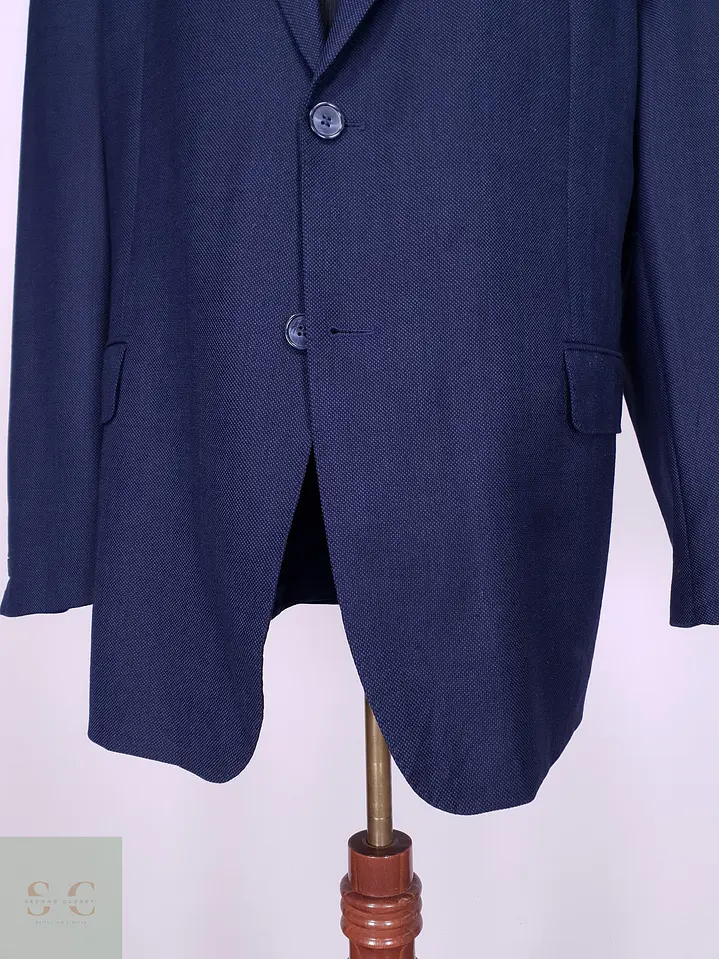 Blazer de Lana Virgen Microtexturada Tatari Design Talla XXL/XXXL 3