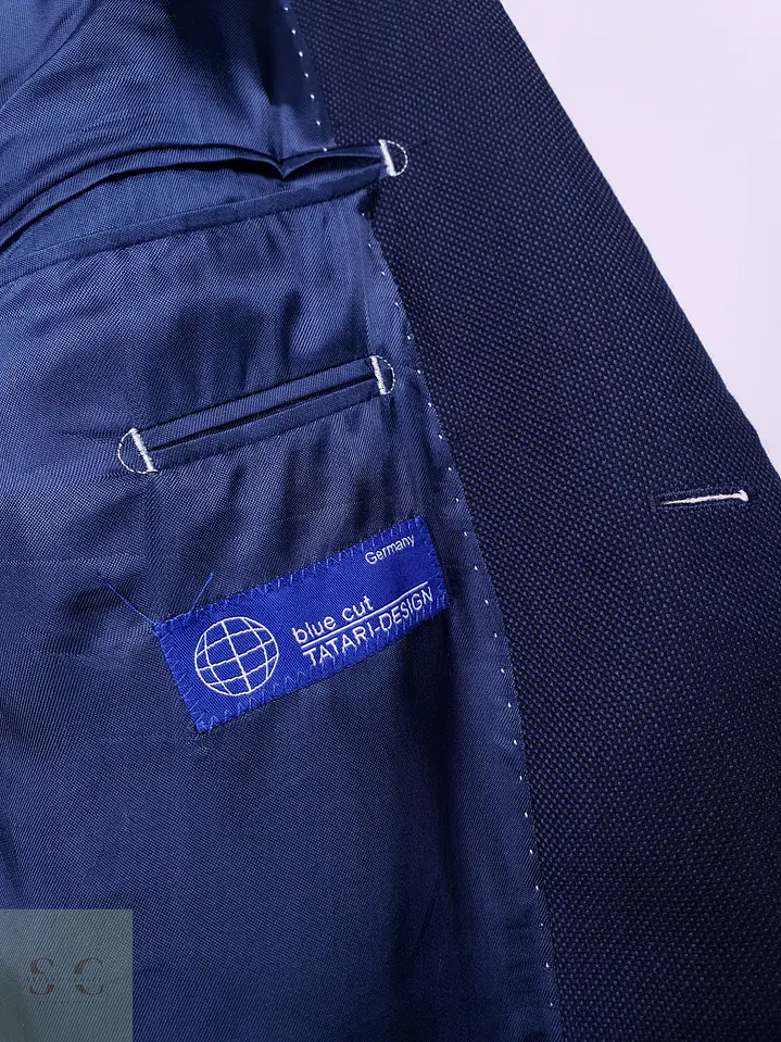Blazer de Lana Virgen Microtexturada Tatari Design Talla XXL/XXXL 7