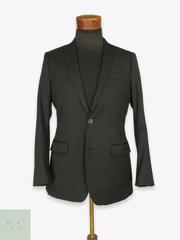 Blazer Formal de Dos Botones Thomas Goodwin Talla S 1