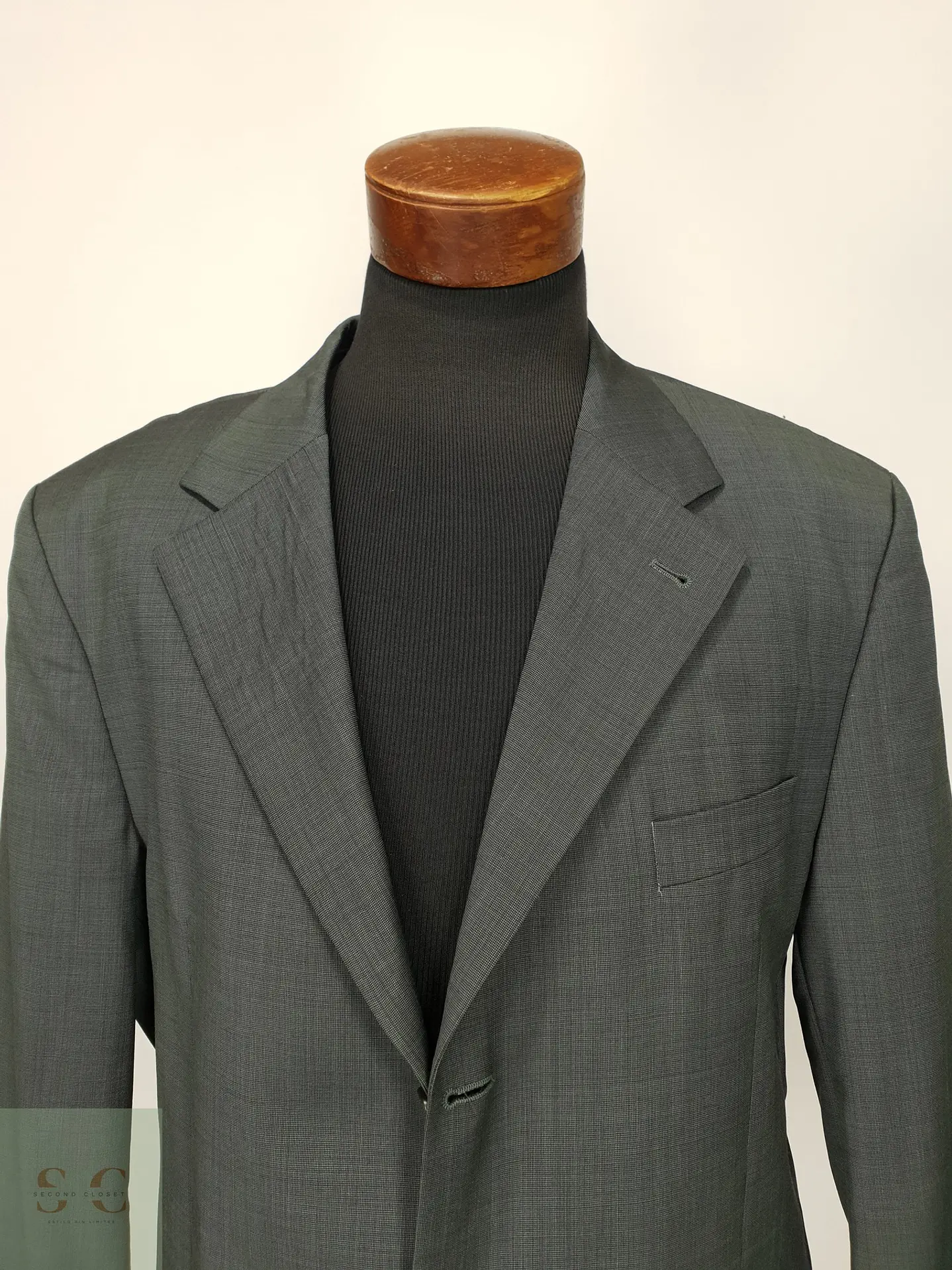 Blazer Formal de Lana Super 110s Hemlock Talla XL/XXL 4