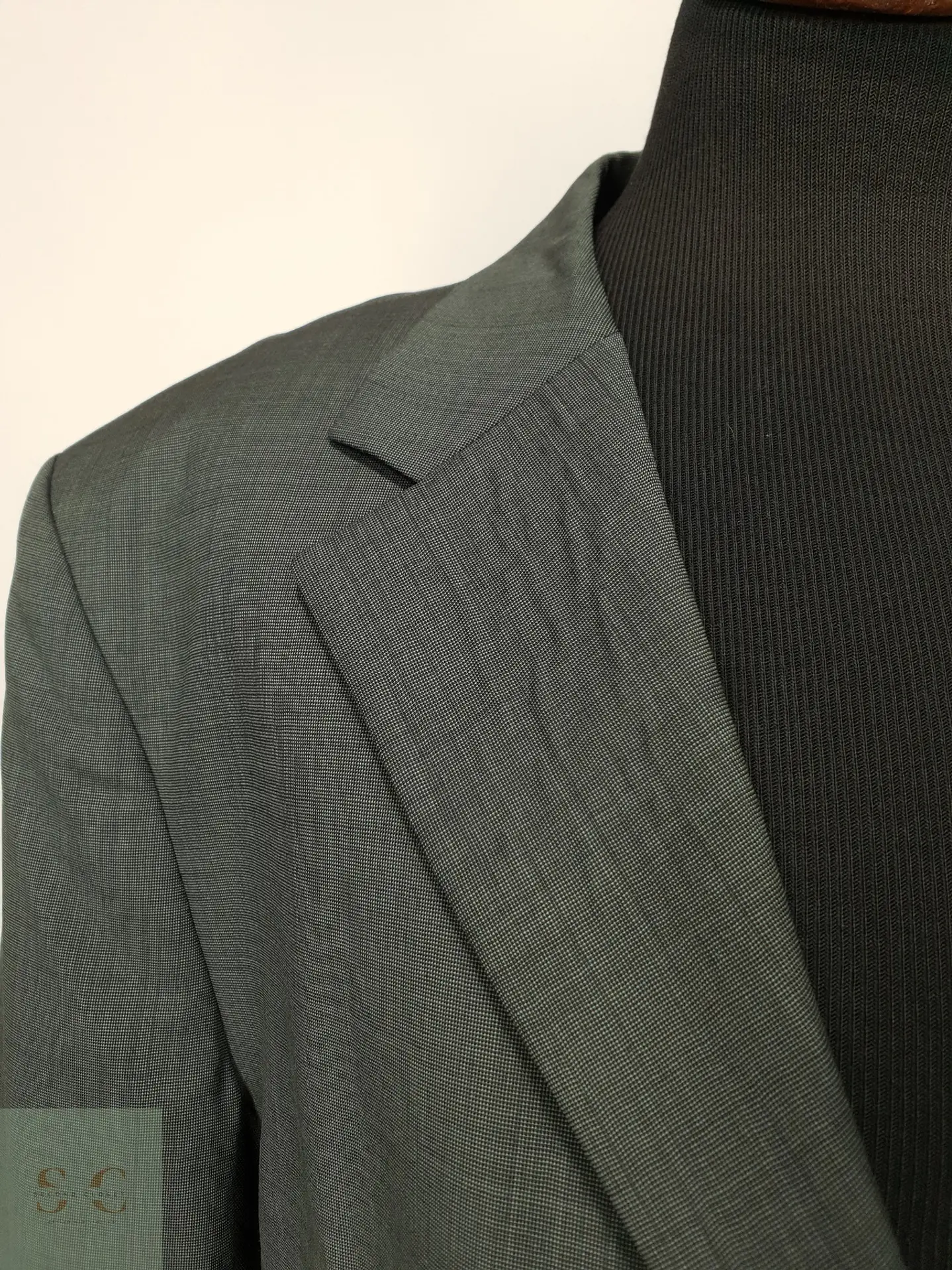 Blazer Formal de Lana Super 110s Hemlock Talla XL/XXL 5