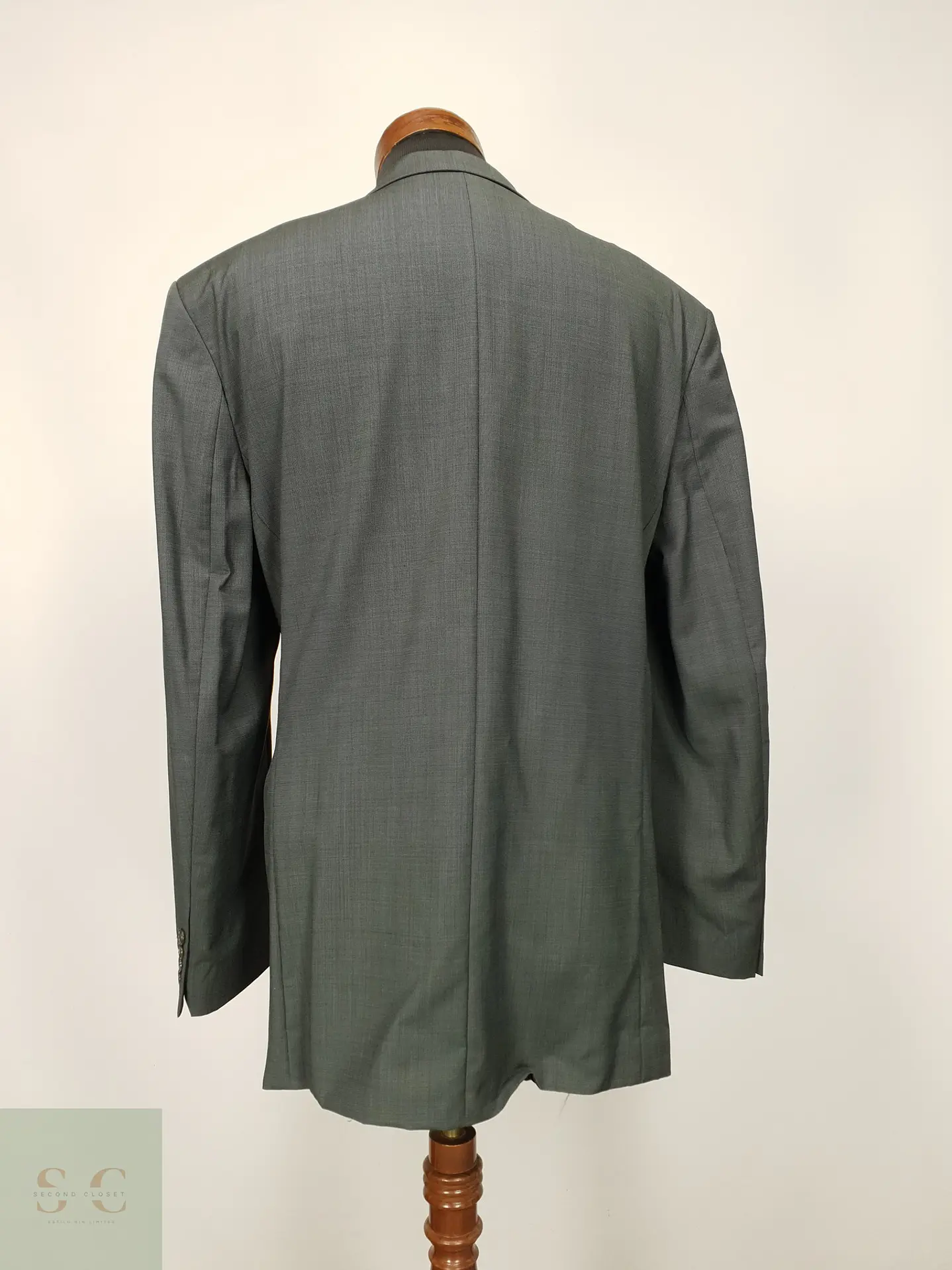 Blazer Formal de Lana Super 110s Hemlock Talla XL/XXL 9