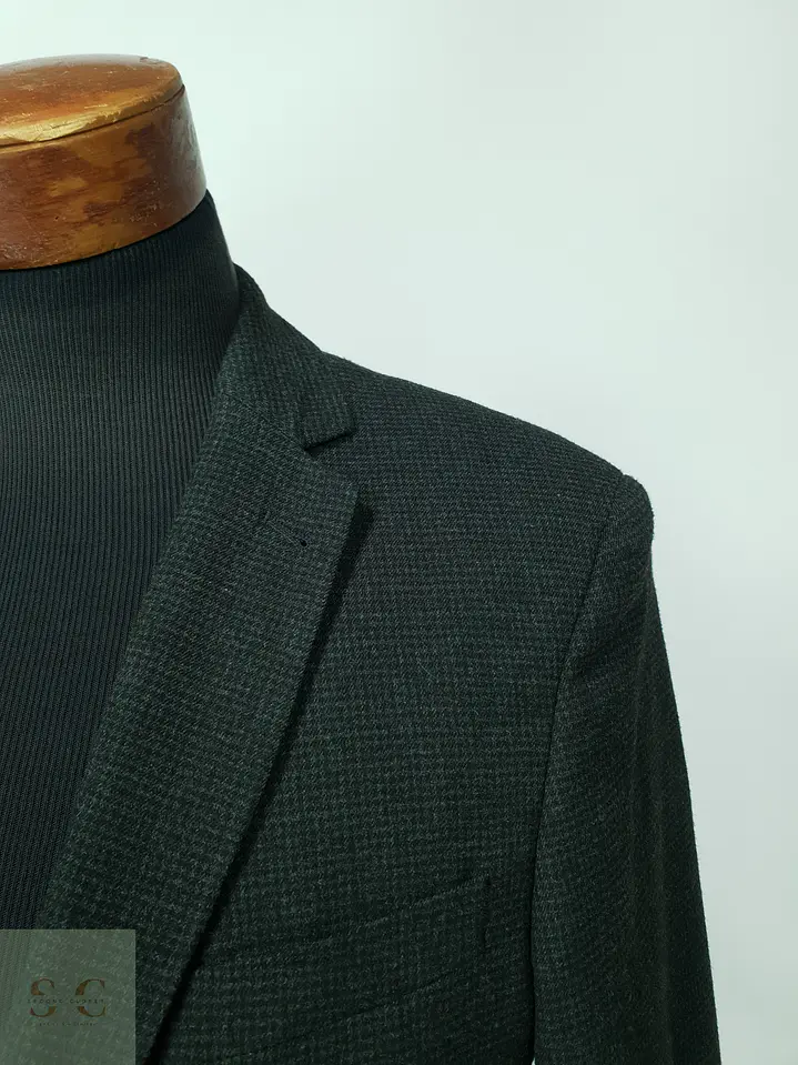 Blazer Semi-Estructurado Microestructurado Angelo Litrico Talla M/L 5