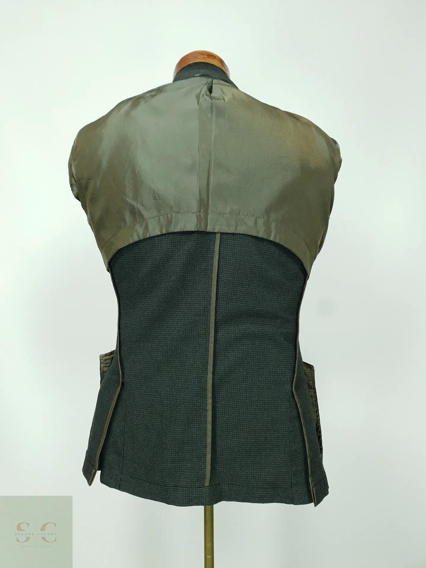 Blazer Semi-Estructurado Microestructurado Angelo Litrico Talla M/L 8