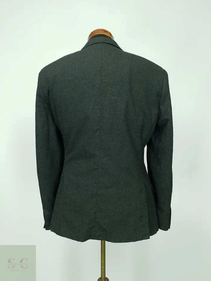 Blazer Semi-Estructurado Microestructurado Angelo Litrico Talla M/L 9
